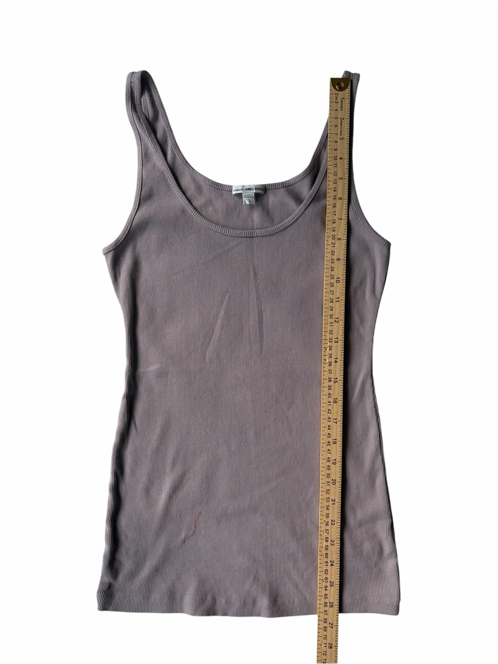 Standard James Perse Mauve Pink Fine Ribbed Daily Tank L NWOT - Picture 6 of 6